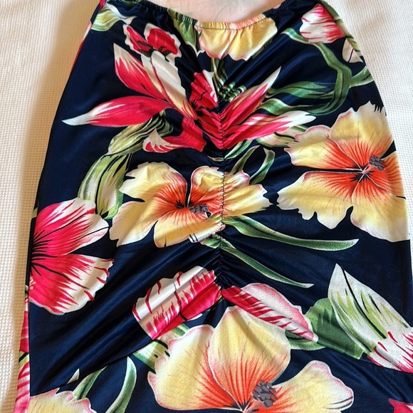 Woman’s Summer Dress Maxi Floral Open Back Size XS - Picture 9 of 12